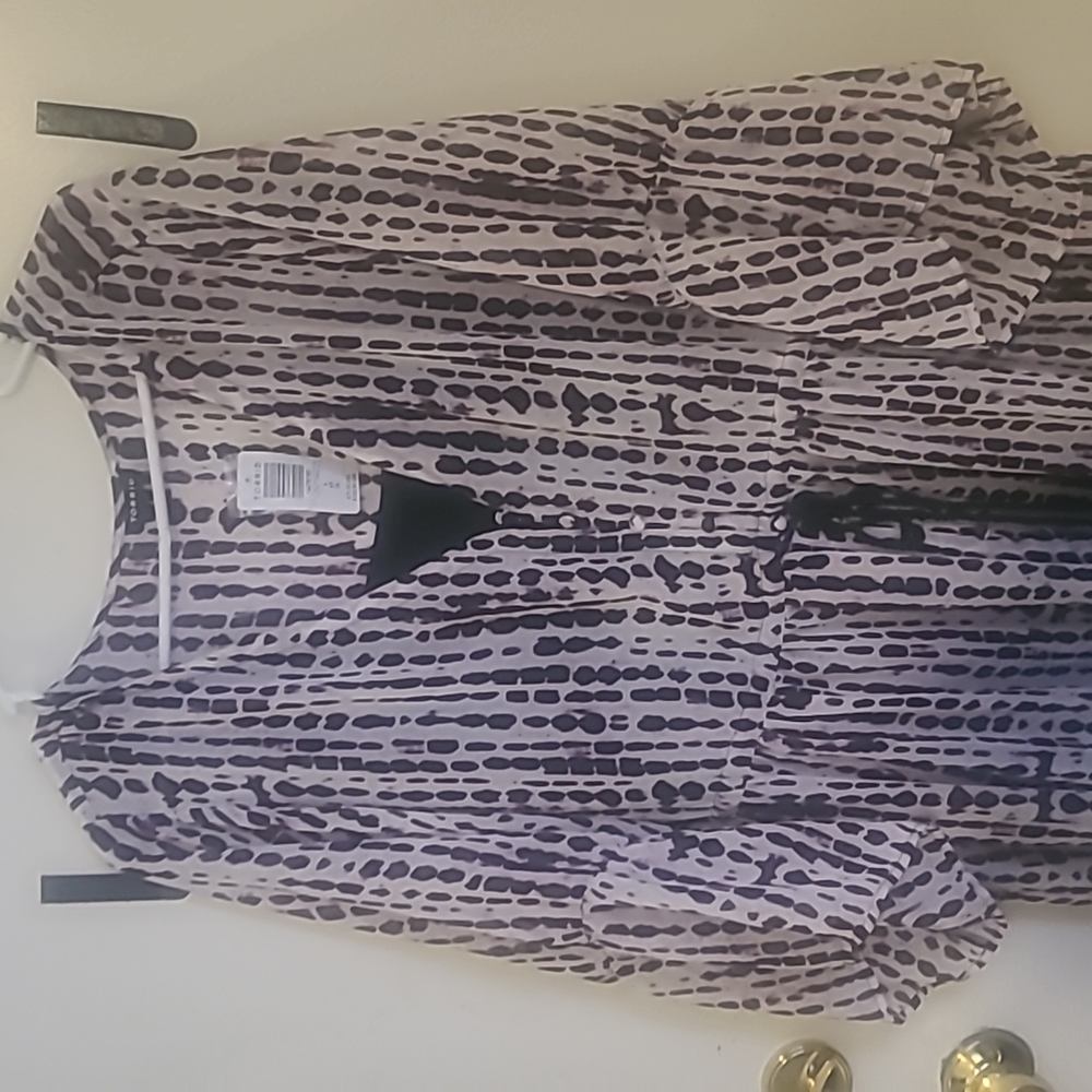 Torrid tie dye chiffon dress